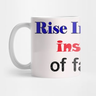 Rise in love Mug